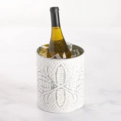 Galvanized Farmhouse Kitchen Utensil Holder For Countertop, Distressed White Cooking Utensil Holder For Kitchen Counter, Large Utensil Crock With Vintage Floral Pattern – Large Size 12 Galvanized Farmhouse Kitchen Utensil Holder For Countertop, Distressed White Cooking Utensil Holder For Kitchen Counter, Large Utensil Crock With Vintage Floral Pattern – Large Size -Kitchen Island Sale 41einXRYOaS