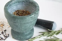 Marble Mortar And Pestle, Green, 4" -Kitchen Island Sale 41ev4QNCKnL