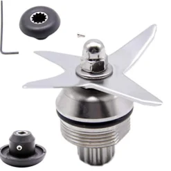 4 Knife Blender Repair Kit Retainer Nut, Drive Socket, 891 802 Replacement For Blenders & Allen Wrench Replacement For Vita-mix Blade 5200 5006 5012 5057 5062 Series