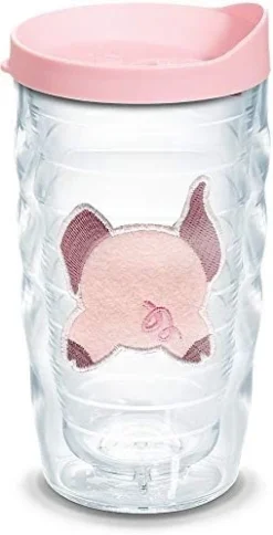 Tervis Plastic Front & Back Pig Made In USA Double Walled Insulated Tumbler Travel Cup Keeps Drinks Cold & Hot, 24oz, Clear -Kitchen Island Sale 41fbezmvUhL. AC