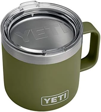 Yeti Rambler 14 Oz Stainless Steel Vacuum Insulated Mug With Lid 14 Yeti Rambler 14 Oz Stainless Steel Vacuum Insulated Mug With Lid - Image 14