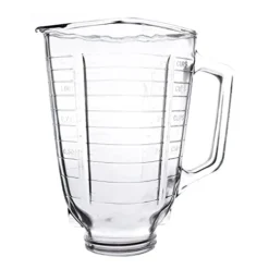 Univen 5 Cup Glass Square Top Blender Jar Fits Oster & Osterizer Blenders