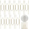 8inch Dish Display Plate Hangers, 10-Pack Plate Spring Hook Holder Hanging Wire For The Wall Home Decoration, Compatible Decorative Plates, Antique China, Antique Plates And Art