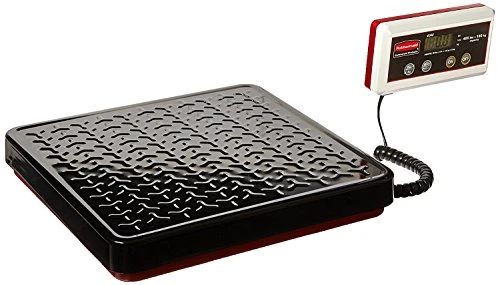 Rubbermaid Commercial Products Digital Receiving Scale, 150-Pound Capacity, Heavy-Duty Non-Skid Shipping And Postal Scale, Food Scale For Kitchen/Restaurant 9 Rubbermaid Commercial Products Digital Receiving Scale, 150-Pound Capacity, Heavy-Duty Non-Skid Shipping And Postal Scale, Food Scale For Kitchen/Restaurant - Image 9