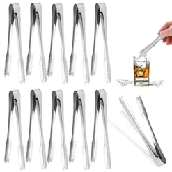 20 Pack 6 Inch Small Mini Stainless Steel Serving Tongs Appetizers Tongs,Sugar Tongs Ice Tongs For Tea,Coffee,Bar,Kitchen