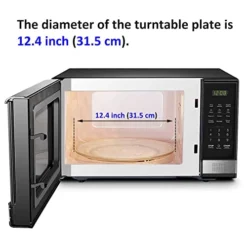 Jolaxy 12.4" Microwave Turntable Plate, 12 3/8" Glass Cooking Tray W/a Glove, 12.4-inch Turntable Replacement For Panasonic Emerson Frigidaire Oster Toshiba GE, Turntable Diameter 12.4 Inch (31.5 Cm) -Kitchen Island Sale 41geePsDOLL