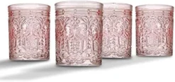 Jax Double Old Fashioned Beverage Glass Cup Pink - Set Of 4 8 Jax Double Old Fashioned Beverage Glass Cup Pink - Set Of 4 -Kitchen Island Sale 41hBkNCFmFL. AC