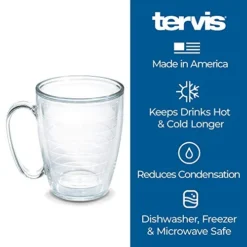 Tervis My Kids Have Paws Made In USA Double Walled Insulated Tumbler Travel Cup Keeps Drinks Cold & Hot, 16oz Mug, Clear -Kitchen Island Sale 41hGI5J3kML 3
