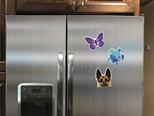 Fridge Magnet Decoration For Kitchen Refrigerator, Black Tan German Shepherd Dog 6 Fridge Magnet Decoration For Kitchen Refrigerator, Black Tan German Shepherd Dog - Image 6