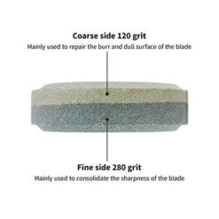 Whetstone Knife Sharpening Stone, 2-in-1 Double Sided Whetstone Sharpener For Kitchen Garden Tools -Kitchen Island Sale 41iWPAr5tdL