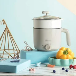 HALOU Dormitory Student Small Pot, Multifunctional Household Hot Pot, Noodle Cooking Electric Pot, Integrated Small Electric Pot For Dormitory -Kitchen Island Sale 41iv4rixaEL