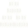 30 Pcs Wire Plate Hanger Plate Spring Hook Wall Plate Hanger For Decorative Plate