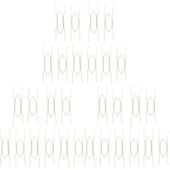 30 Pcs Wire Plate Hanger Plate Spring Hook Wall Plate Hanger For Decorative Plate