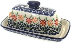 Blue Rose Polish Pottery Prairie Garden Butter Dish 22 Blue Rose Polish Pottery Prairie Garden Butter Dish -Kitchen Island Sale 41jCkWU0RiL. AC