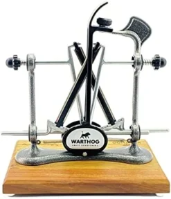 V-Sharp Elite Knife Sharpeners With Deluxe Wooden Base, 325 Grit Diamond Rods With Adjustable Angles, Professional Knife Sharpener System, Metal Frame Construction, Aqua Sky -Kitchen Island Sale 41jiEDnfKsL. AC