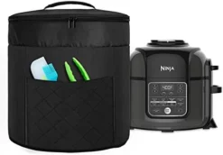 Uxja Pressure Cooker Cover Compatible With 8 Quart Ninja Foodi (with Zippered Section For Lid), Dust Cover For Ninja Pressure Cooker (Wipeable Foil Lining), Gray -Kitchen Island Sale 41jqLvlwRL. AC