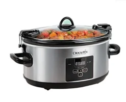 Crock-Pot 7.0-Quart Cook & Carry Programable Slow Cooker