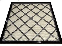 14" X 14" Polyscreen Mesh Tray Screen Inserts For 5 And 9 Tray Excalibur Dehydrators (9 Pack)