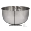 Replacement Stainless Steel Bowl Set Fits Sunbeam & Oster Mixers,1.5 Quarts