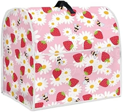 Youngerbaby Red Cherry Black Print Dustproof Mixer Cover Kitchen Mixers Protective Cover Side Pockets For Stand Mixers 13 Youngerbaby Red Cherry Black Print Dustproof Mixer Cover Kitchen Mixers Protective Cover Side Pockets For Stand Mixers - Image 13