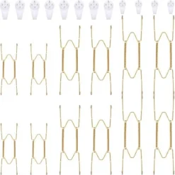 12 Pieces Invisible Plate Hangers Wall Plate Hangers Stainless Steel Decorative Wire Plate Hangers Holders In 3 Sizes With 12 Pieces Wall Hooks For Decorative Plates And Art (6/8/10 Inch) -Kitchen Island Sale 41kgGAy03bL. AC