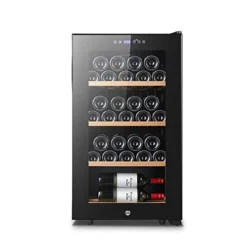 ATAAY Constant Temperature Wine Cabinet, Silent Operation, Independent Small Cold Wine Refrigerator-Touch Screen Digital Temperature Display