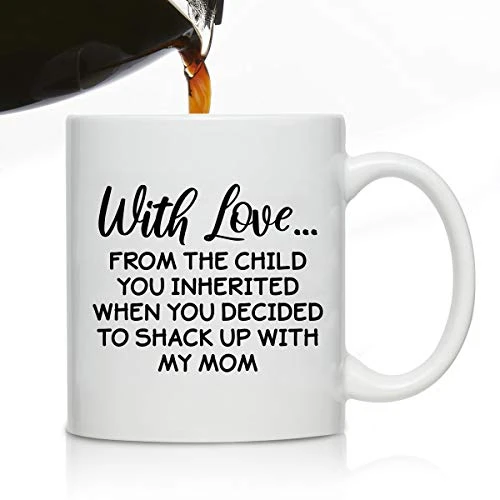 Ovelty Coffee Mug For Stepdad- The Child You Inherited- Gift Idea For Stepfathers- Best Stepdad Gift- Gag Father’s Day Gift- Funny Birthday Present For Bonus Dad From Stepdaughter, Stepson 2 Ovelty Coffee Mug For Stepdad- The Child You Inherited- Gift Idea For Stepfathers- Best Stepdad Gift- Gag Father’s Day Gift- Funny Birthday Present For Bonus Dad From Stepdaughter, Stepson - Image 2