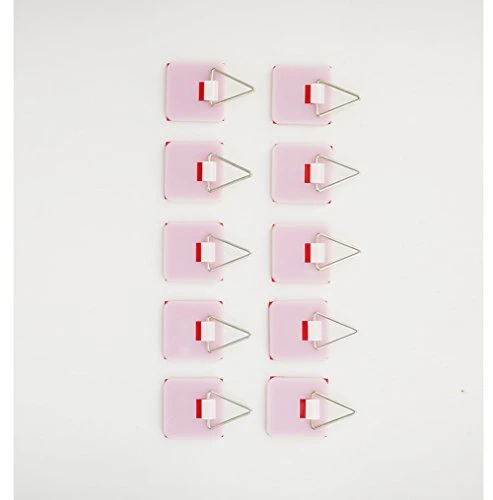 1.25 Inch Invisible Adhesive Plate Hanger Set Vertical Plate Holders For The Wall (10 Pack) 5 1.25 Inch Invisible Adhesive Plate Hanger Set Vertical Plate Holders For The Wall (10 Pack) - Image 5