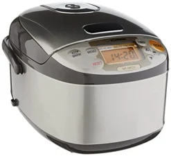 NP-GBC05XT Induction Heating System Rice Cooker And Warmer, 0.54 L, Stainless Dark Brown