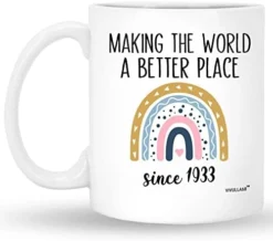 40th Birthday Gifts Women, 1983 Birthday Gifts For Women, 40 Year Old Birthday Gifts For Women, 40th Birthday Gift Ideas, 40 Birthday Gifts For Women, 40th Birthday Cups, Forty Mug -Kitchen Island Sale 41lgiORCJ L. AC