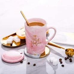 40 And Fabulous Mug - 40th Birthday Gifts For Women - 40th Gift Idea For Women Her Wife Mom Grandma Sister BFF Friend 14 Oz Birthday Mug -Kitchen Island Sale 41lkD3dRXXL