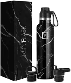 Ports Water Bottle - 24 Oz, 3 Lids (Spout Lid), Leak Proof, Vacuum Insulated Stainless Steel, Hot Cold, Double Walled, Thermo Mug, Standard Metal Canteen 24 Ports Water Bottle - 24 Oz, 3 Lids (Spout Lid), Leak Proof, Vacuum Insulated Stainless Steel, Hot Cold, Double Walled, Thermo Mug, Standard Metal Canteen -Kitchen Island Sale 41loXMLT39L. AC