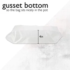 Slow Cooker & Pot Liners Fits 7 - 8 Quarts, Extra Large Pot Liners SIZE: 13'' X 21'' X 4'' Inches, 4" Gusset Bottom, Extra Large Pot Liners, 20 Pack -Kitchen Island Sale 41mXsqgZcZS