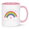 Gifts For Nana, Best Nana Ever Mug, Best Nana Ever Rainbow Mug, Best Nana Ever Gifts, Birthday Mothers Day Gifts For Nana From Grandchild Granddaughter Grandson 11 Ounce