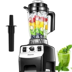 Counter Blender Smoothie Maker, 1450W Professional High Speed Blenders For Kitchen, 10 Speed Control, 68 Oz BPA-Free Tritan Container, 8 Titanium Stainless Steel Blade For Ice/Soup/Nuts