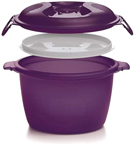 Microwave Rice Cooker Purple Large 3L Or 12 Cup 6 Microwave Rice Cooker Purple Large 3L Or 12 Cup - Image 6