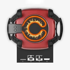 Family Size Rapid Heat Electric Skillet, Electric Ceramic Titanium Skillet, Easy To Clean, Non-stick Electric Skillet With Glass Vented Lid, Red -Kitchen Island Sale 41msNmROsYL