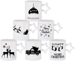 14 Oz Christmas Coffee Mug Set Of 6, Best Christmas Gifts For Women, 14 Ounce Ceramic Mugs Set In Funny Santa Design, Hot Chocolate Cups For Kids, Coffee Cups 18 14 Oz Christmas Coffee Mug Set Of 6, Best Christmas Gifts For Women, 14 Ounce Ceramic Mugs Set In Funny Santa Design, Hot Chocolate Cups For Kids, Coffee Cups -Kitchen Island Sale 41n72HwmQEL. AC