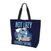 Cartoon Travel Totes Bag Shopping Shoulder Bags For Women Foldable Waterproof Hawaiian Beach Print Bag