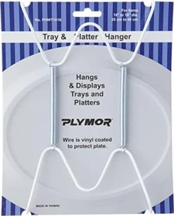 Plymor Gold Finish Wall Mountable Tray And Platter Hanger, 8.25" H X 4.75" W X 0.875" D (For Trays Or Platters 10" - 16") -Kitchen Island Sale 41nOe53X1NL. AC 3