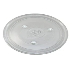 HQRP 12-3/8 Inch Glass Turntable Tray Compatible With Hamilton Beach P100N30 P100N30AL P100N30ALS3B HBP100N30ALS3 GA1000AP30P3 EM031MZC-X1 Microwave Oven Cooking Plate 315mm