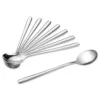 Spoons, Korean Soup Spoons,Stainless Steel Spoon With Long Handle Set Of 8