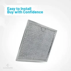 EvertechPRO DE63-00666A AP5306190 Aluminum Mesh Grease Filters Replacement For Samsung Microwave 2309683 -Kitchen Island Sale 41oDBy4gEXL