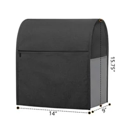 Uxja Dust Cover Compatible With 6-8 Quart KitchenAid Mixers, Dust Cover With Cloudy Side Pockets For 6-8 Quart Stand Mixers And Extra Accessories, Black -Kitchen Island Sale 41oTY7vCabL