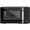 1.1 Cubic Feet Countertop Microwave Oven, 6 Convenient Food Presets, 1800 Watts, Ideal For Small Kitchen, Black