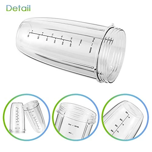 2-pack Replacement Parts Upgrade 32oz Cups With Flip-Top To-Go-Lid And Rubber Gaskets Compatible With NutriBullet 600w/900w Blender Accessory 2 2-pack Replacement Parts Upgrade 32oz Cups With Flip-Top To-Go-Lid And Rubber Gaskets Compatible With NutriBullet 600w/900w Blender Accessory - Image 2