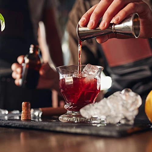 Double Cocktail Jigger With Measurements Inside(OZ&ML) Stainless Steel Bar Measuring Jigger 2 Oz 1 Oz Bar Tool Shot Japanese Jigger For Bartending By Homestia 2 Double Cocktail Jigger With Measurements Inside(OZ&ML) Stainless Steel Bar Measuring Jigger 2 Oz 1 Oz Bar Tool Shot Japanese Jigger For Bartending By Homestia - Image 2