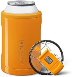 Hopsulator DUO 2-in-1 Can Cooler Insulated For 12oz Cans + 100% Leak Proof Tumbler With Lid | Can Coozie Insulated For Hard Seltzer, Beer, Soda And Energy Drinks (Glitte Charcoal) -Kitchen Island Sale 41pWHNcPML. AC