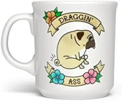 DRAGGIN Genuine Fred SAY ANYTHING MUG, 16 Ounces, White -Kitchen Island Sale 41poEkA1dL. AC