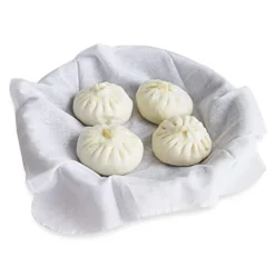 5pcs Yarn Fabric Breathable Bamboo Steamer Cloth Steamed Rice Dumplings With Non-Stick Gauze Filter Drawer Fabric Steamer